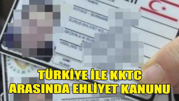 Recognition of a driver's license between Turkey and the TRNC
